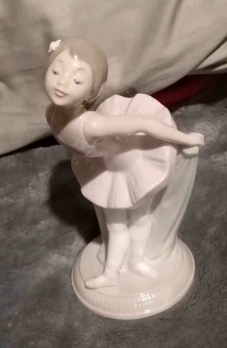 Vintage 1990s NAO Ballerina Porcelain Figurine Hand Made
