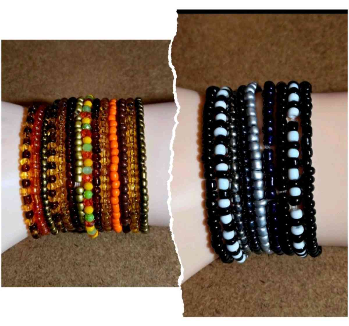 Stretchy bracelets set