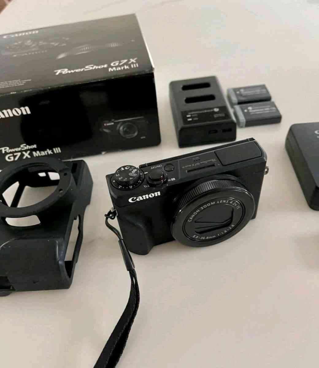 Canon powershot G7x mark ii