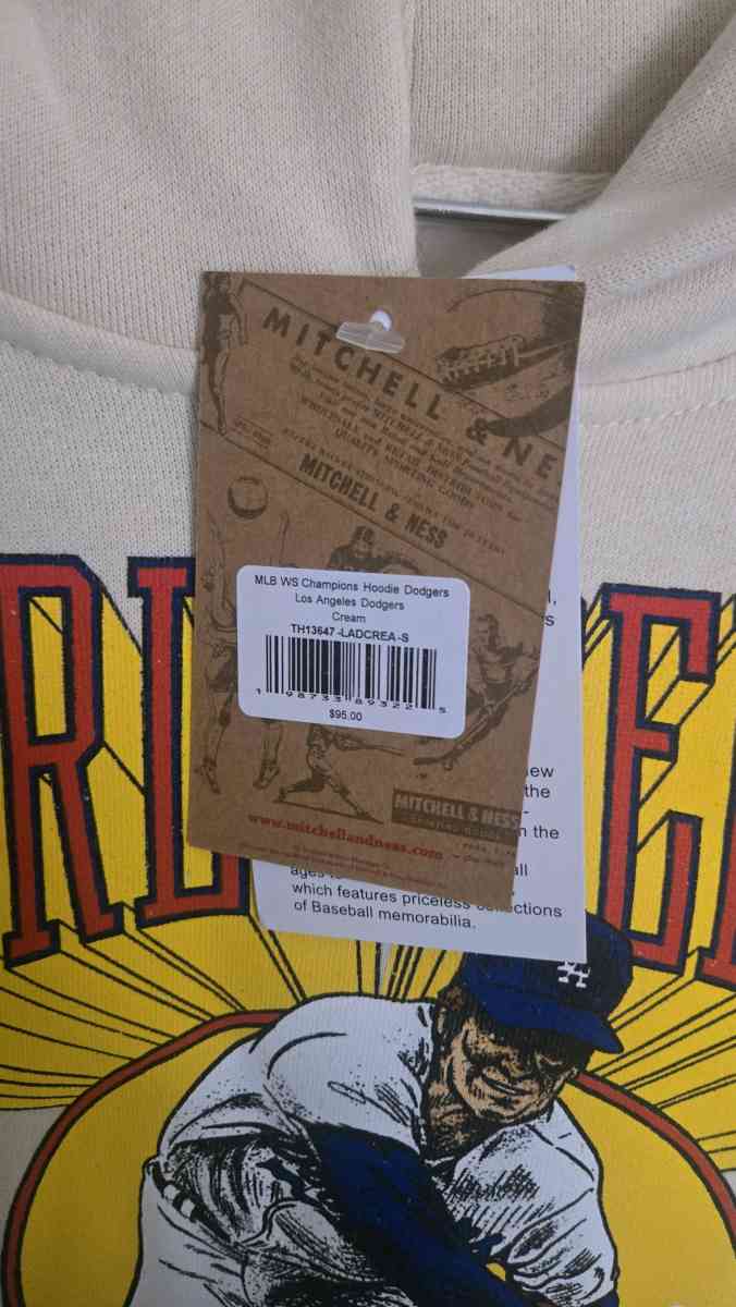 Mitchelle And Ness Dodgers sweater