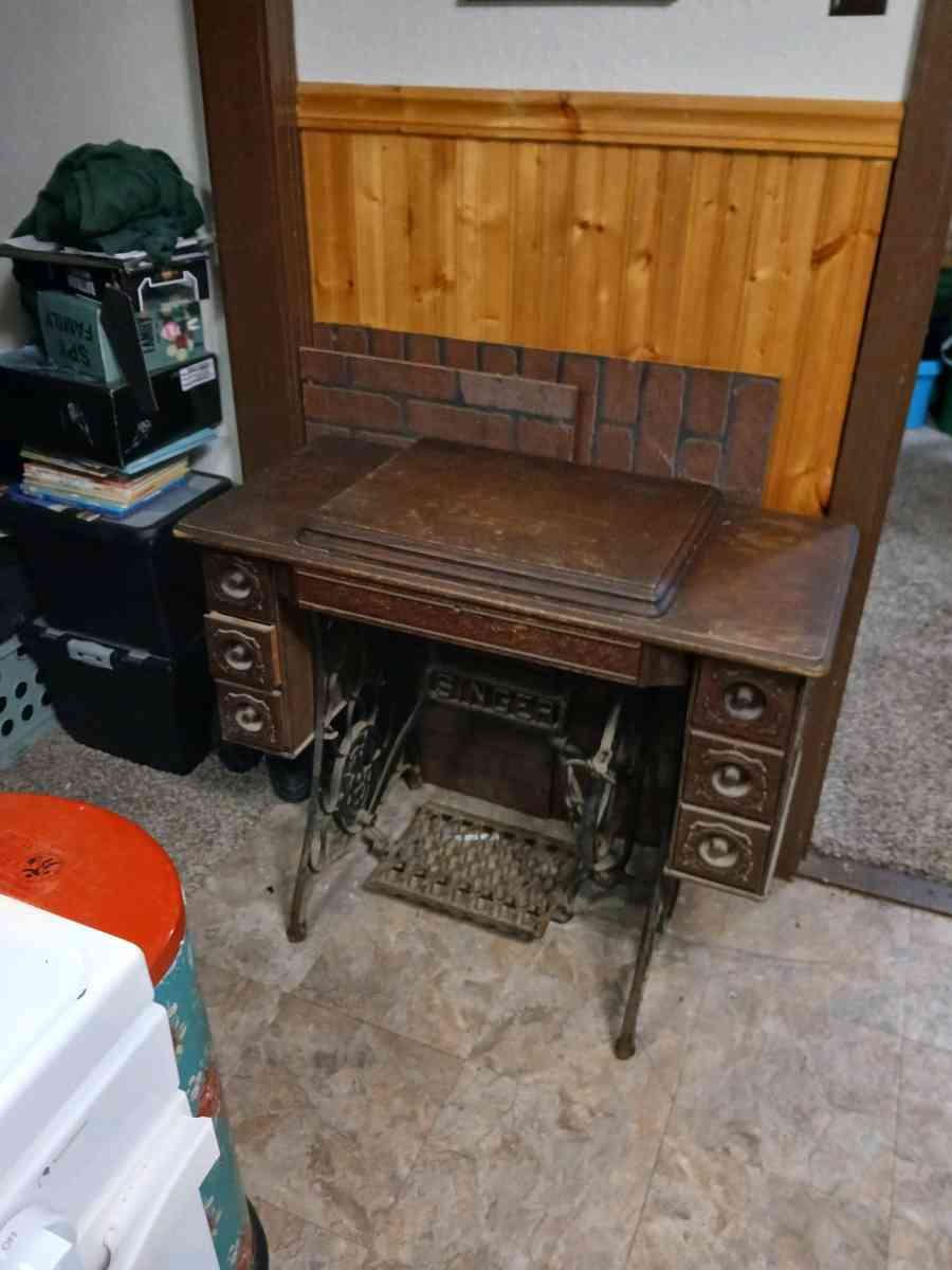 Antique sewing machine 1920s