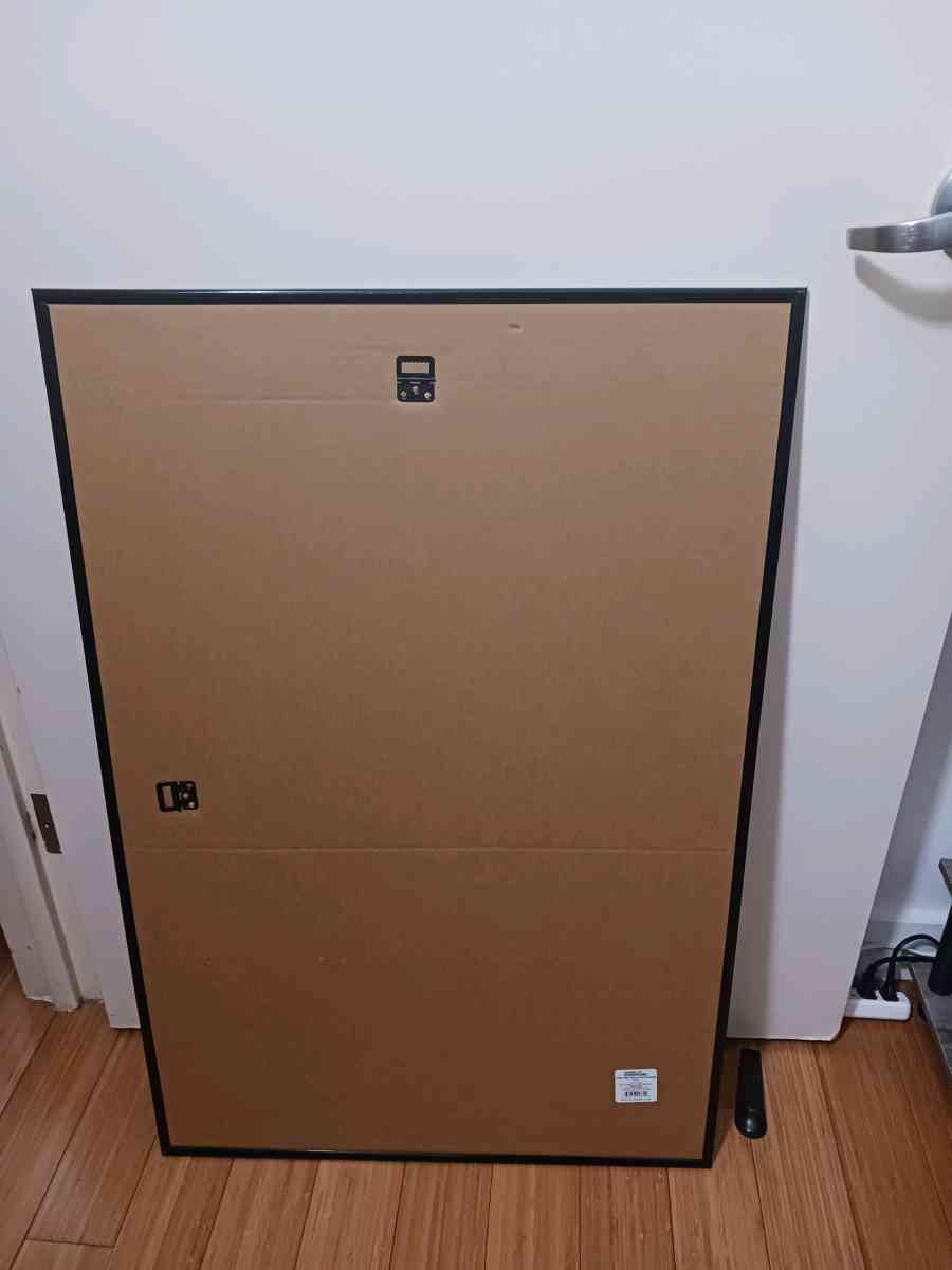 Creation of Adam Large Framed Print with Plastic Cover