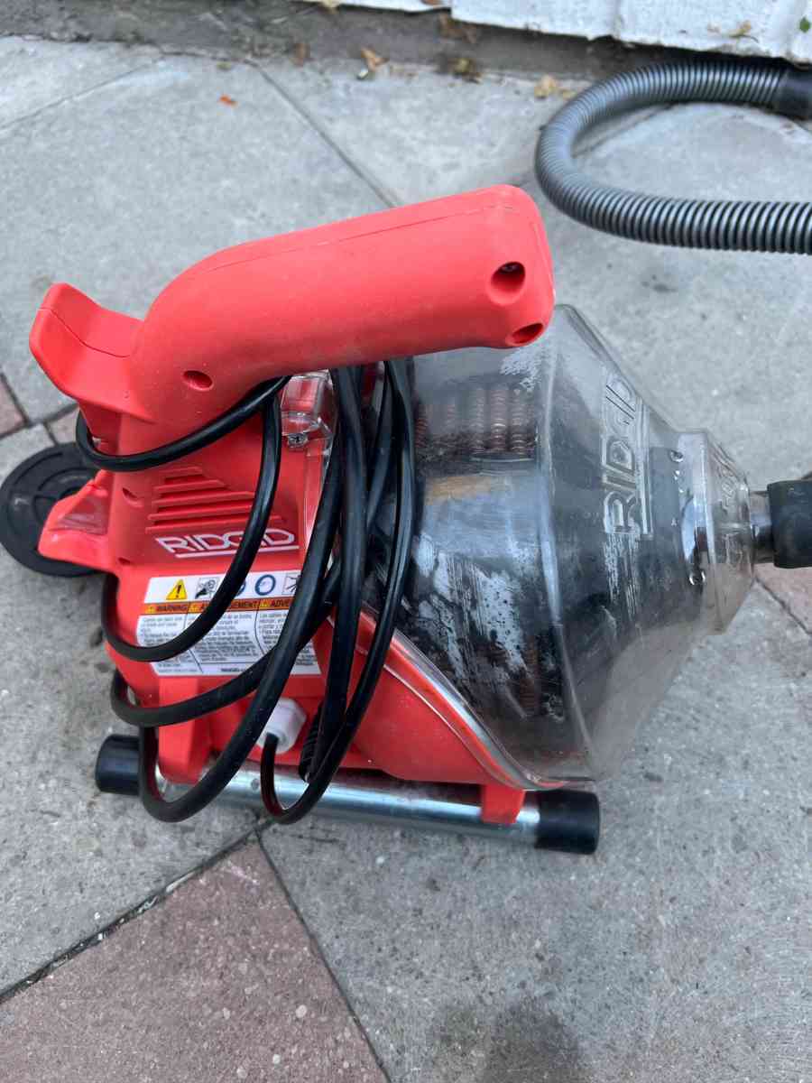 Ridgid Drain Cleaner machine