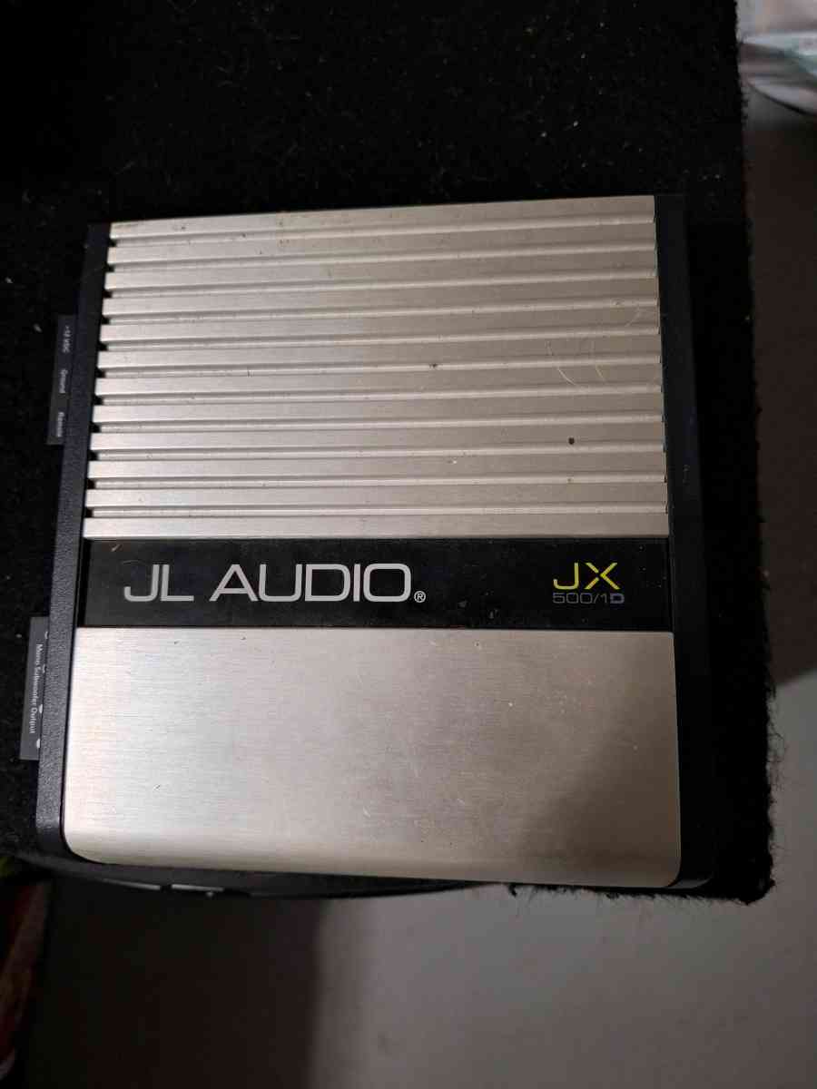 JL audio 12inch sub amp