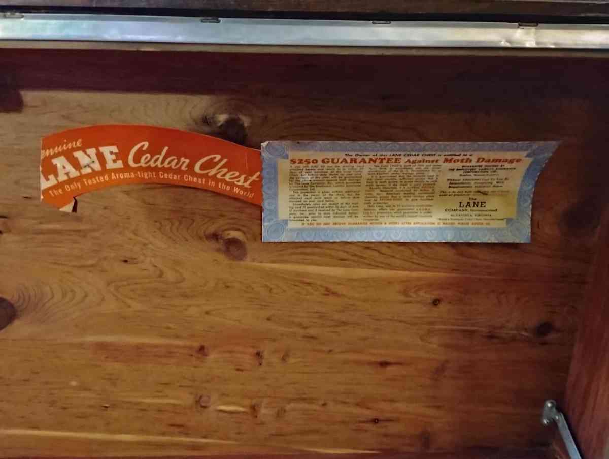 cedar hope chest trunk