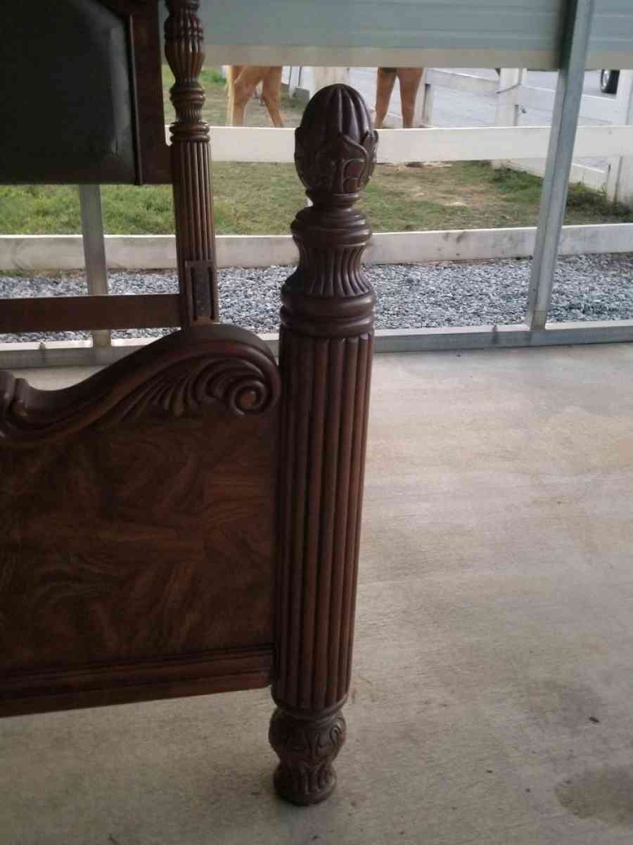 King size bed frame with or without mattress