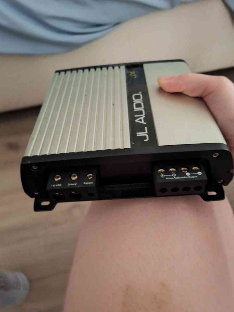 JL audio 12inch sub amp