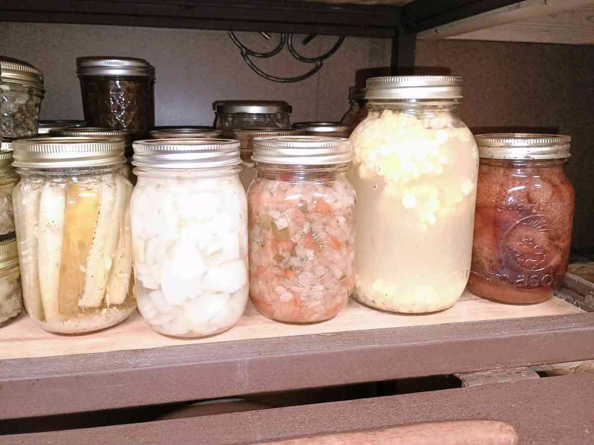 fresh organic old school made canned food