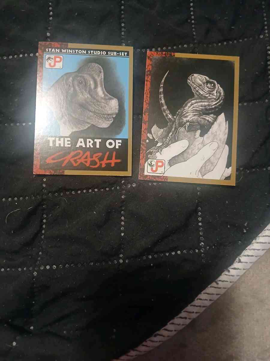 jurassic park cards