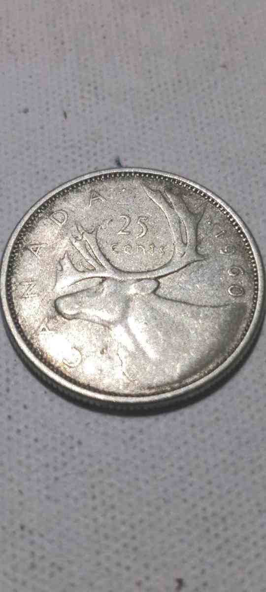 SILVER CANADIAN QUARTERS