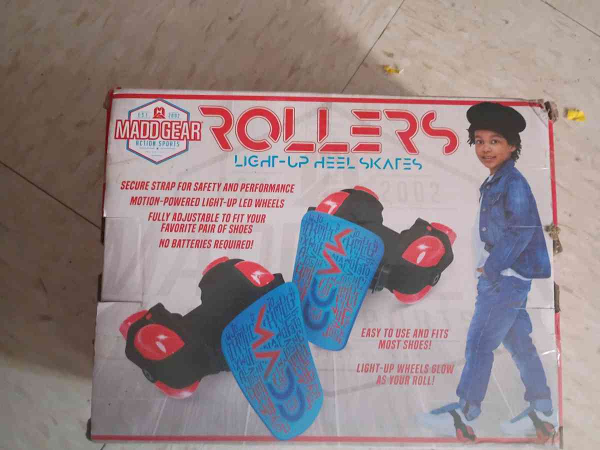 rollers light up heel skates