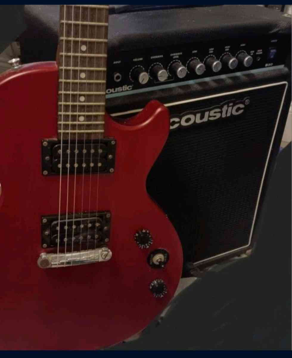 Guitar and Amplifier