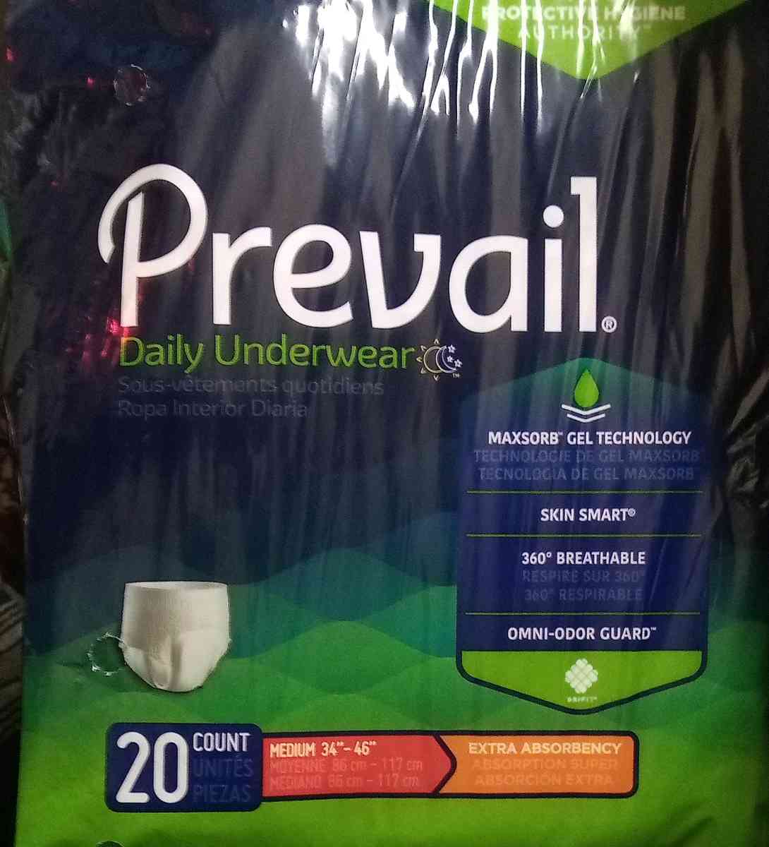 Prevail disposable pull ups
