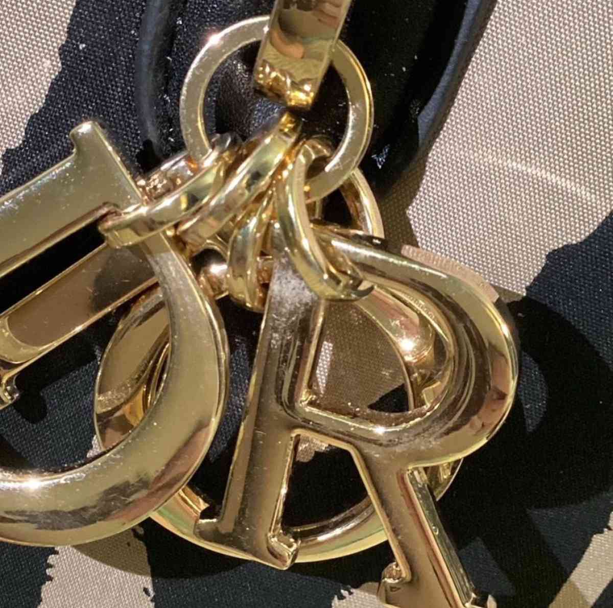 MISS DIOR Medium Canvas CD Toujours Style Totebag Used ONCE