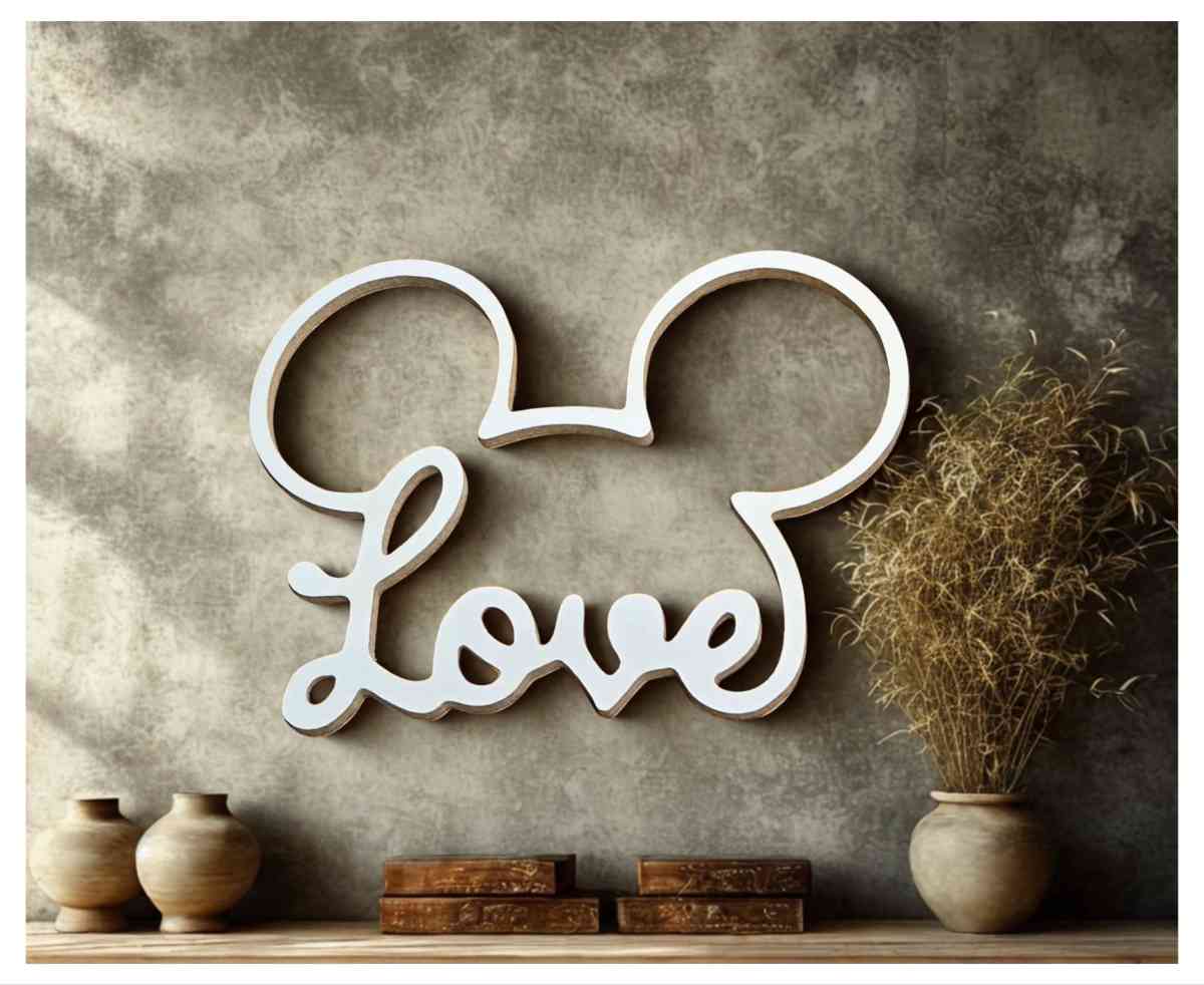 Mickey Mouse wall art
