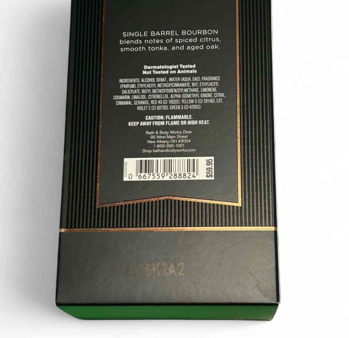 Single Barrel Bourbon Cologne Bath And Body Works