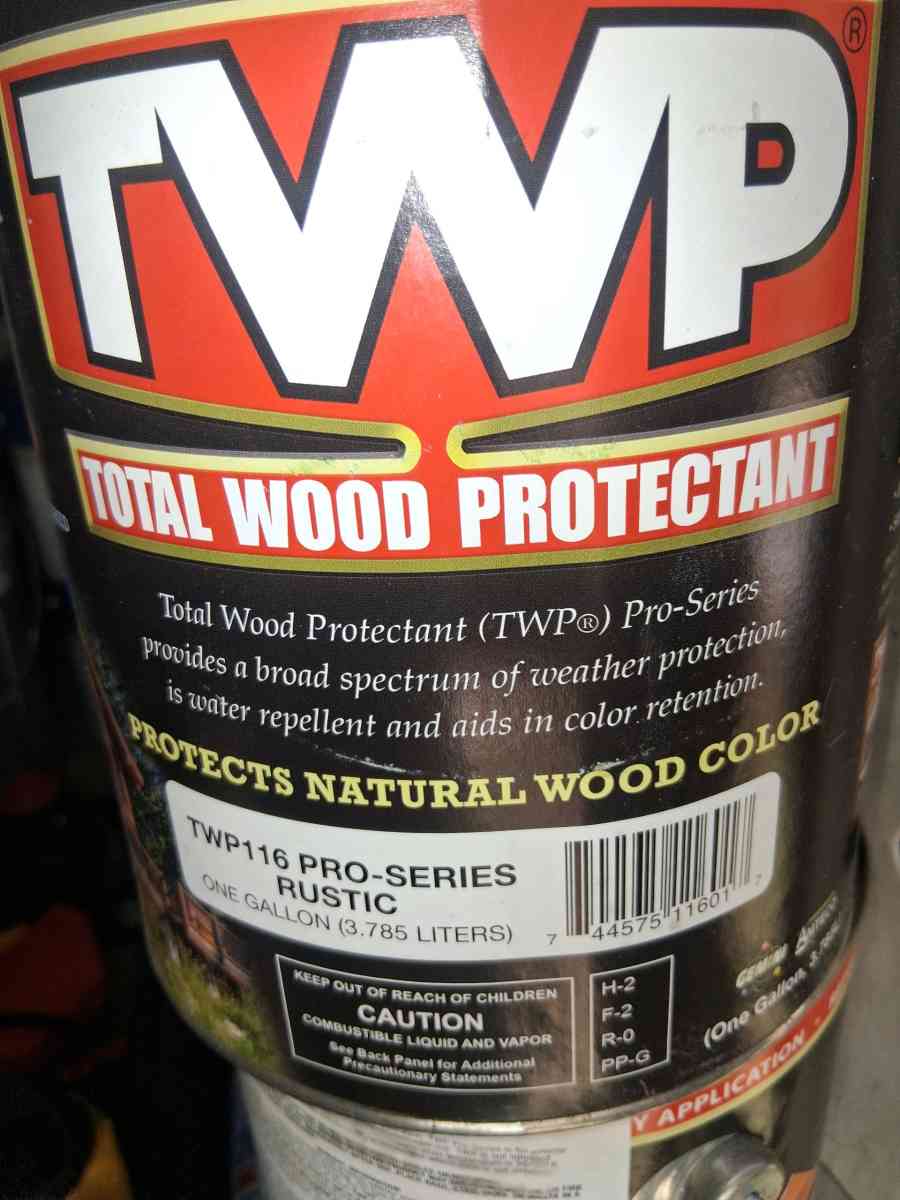 TWP 116 Rustic Wood Stain  7 Gallons Brand New  Unopened