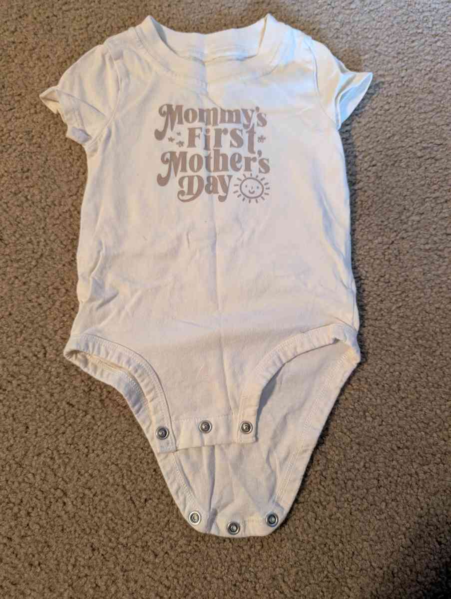 Mothers day onesie