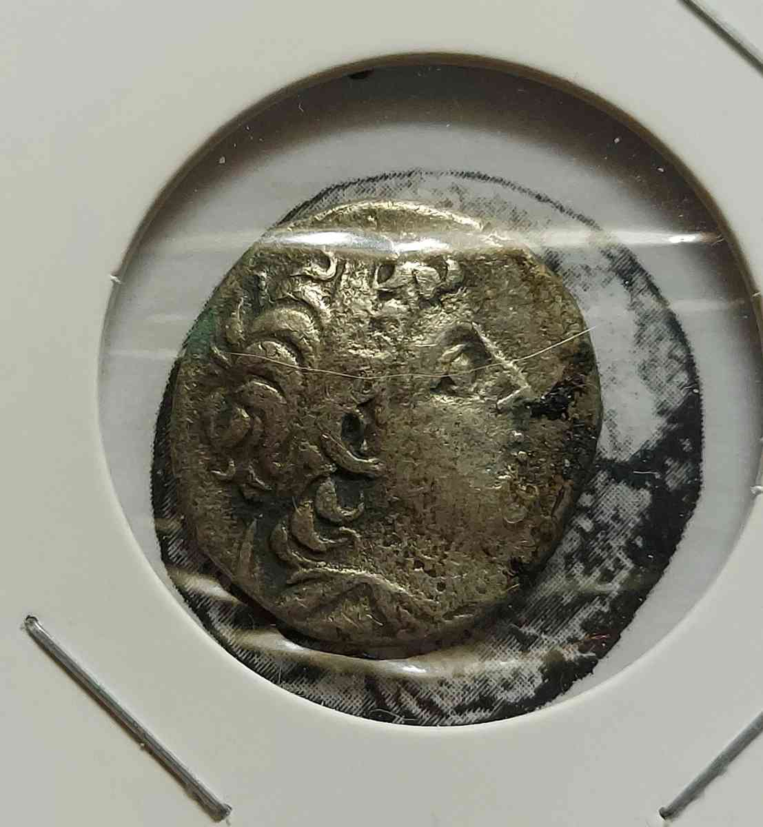 VERY RARE  AR SILVER  SELEUKID EMPIRE ANTIOCHOS VIIEUERGETES