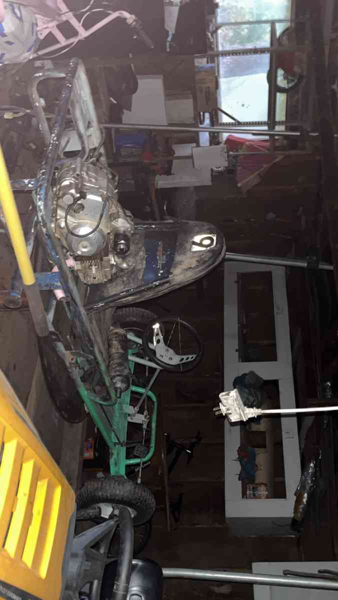 go cart with 90cc racing forweeler engine key start