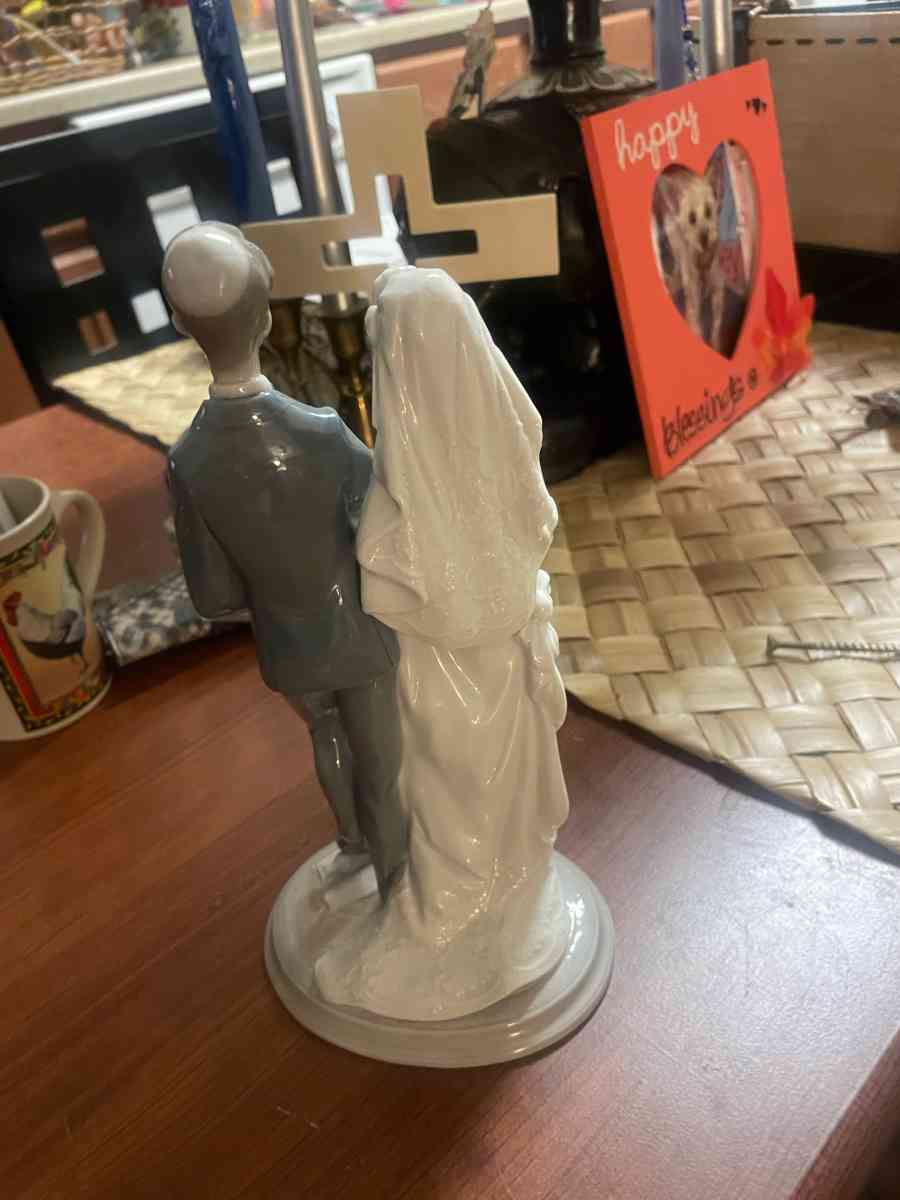 Authentic Llaadro Bride and Groom
