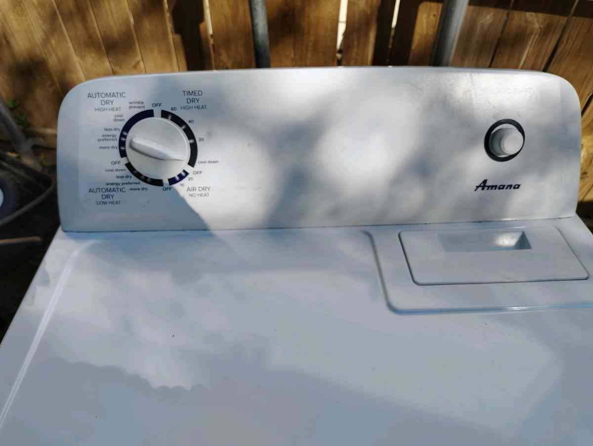 washer and dryer
