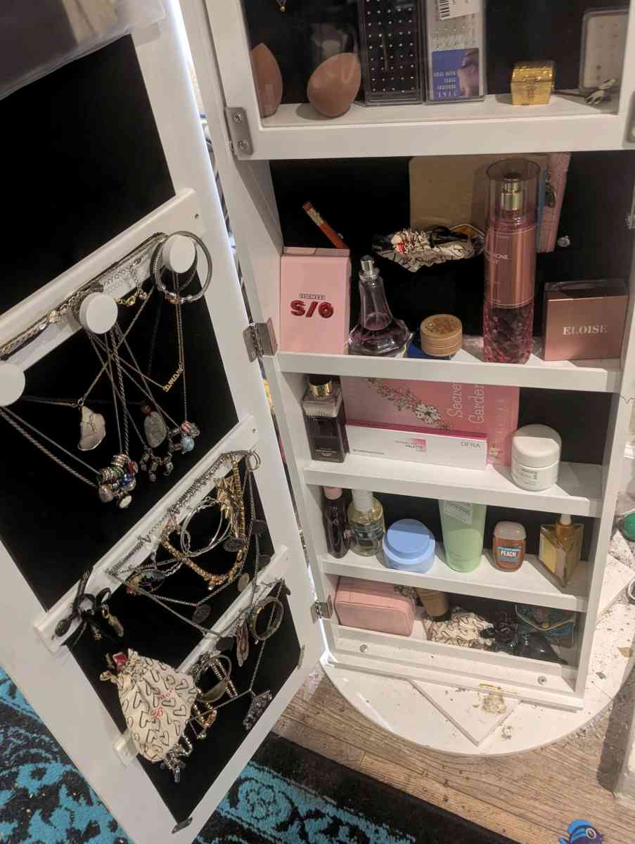 large jewelry collection mostly silver