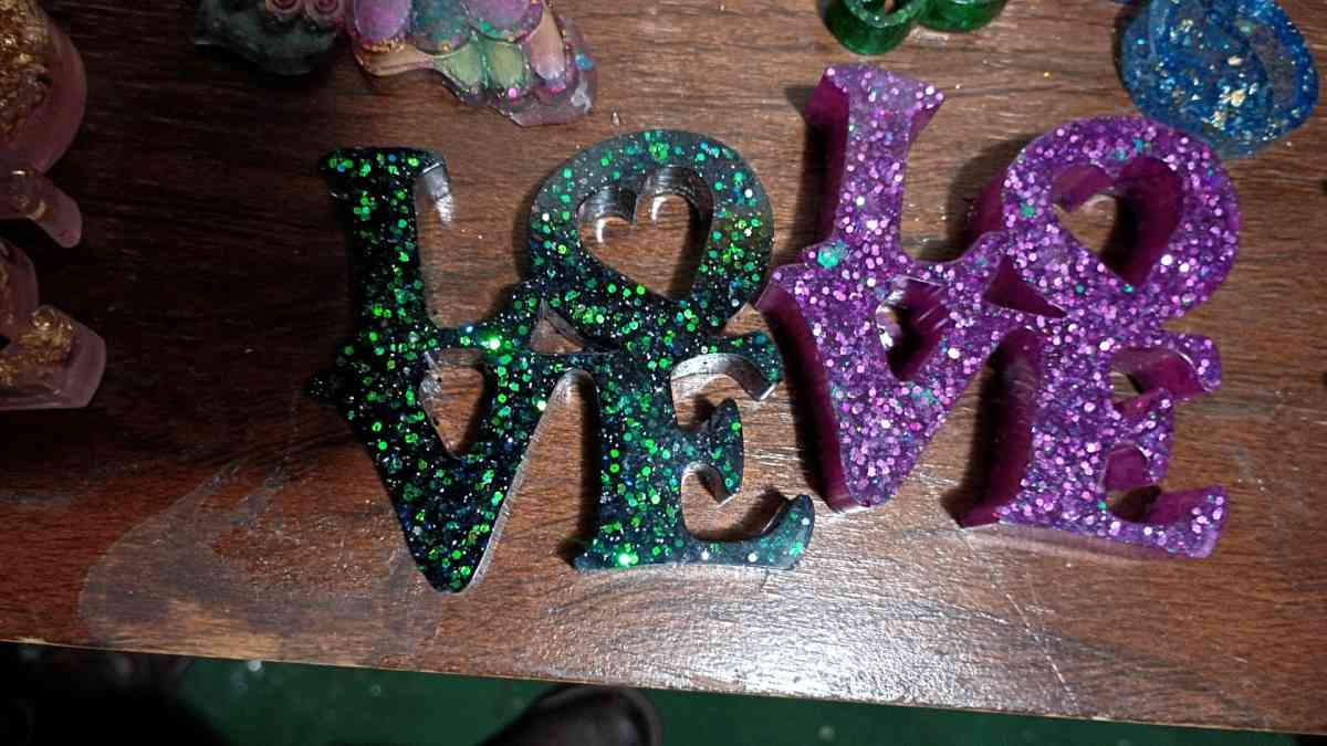 homemade resin mushroom jar and other cool stuff