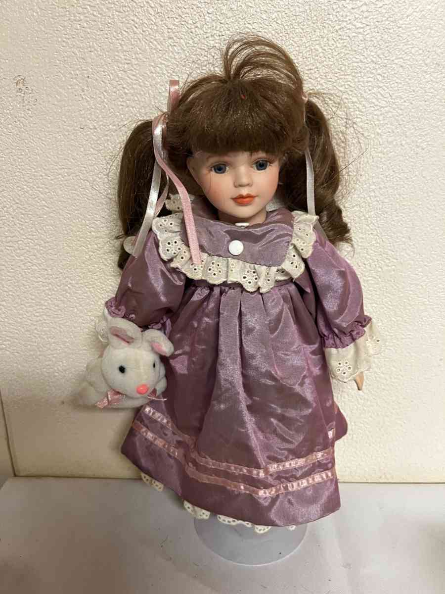vintage porcelain doll