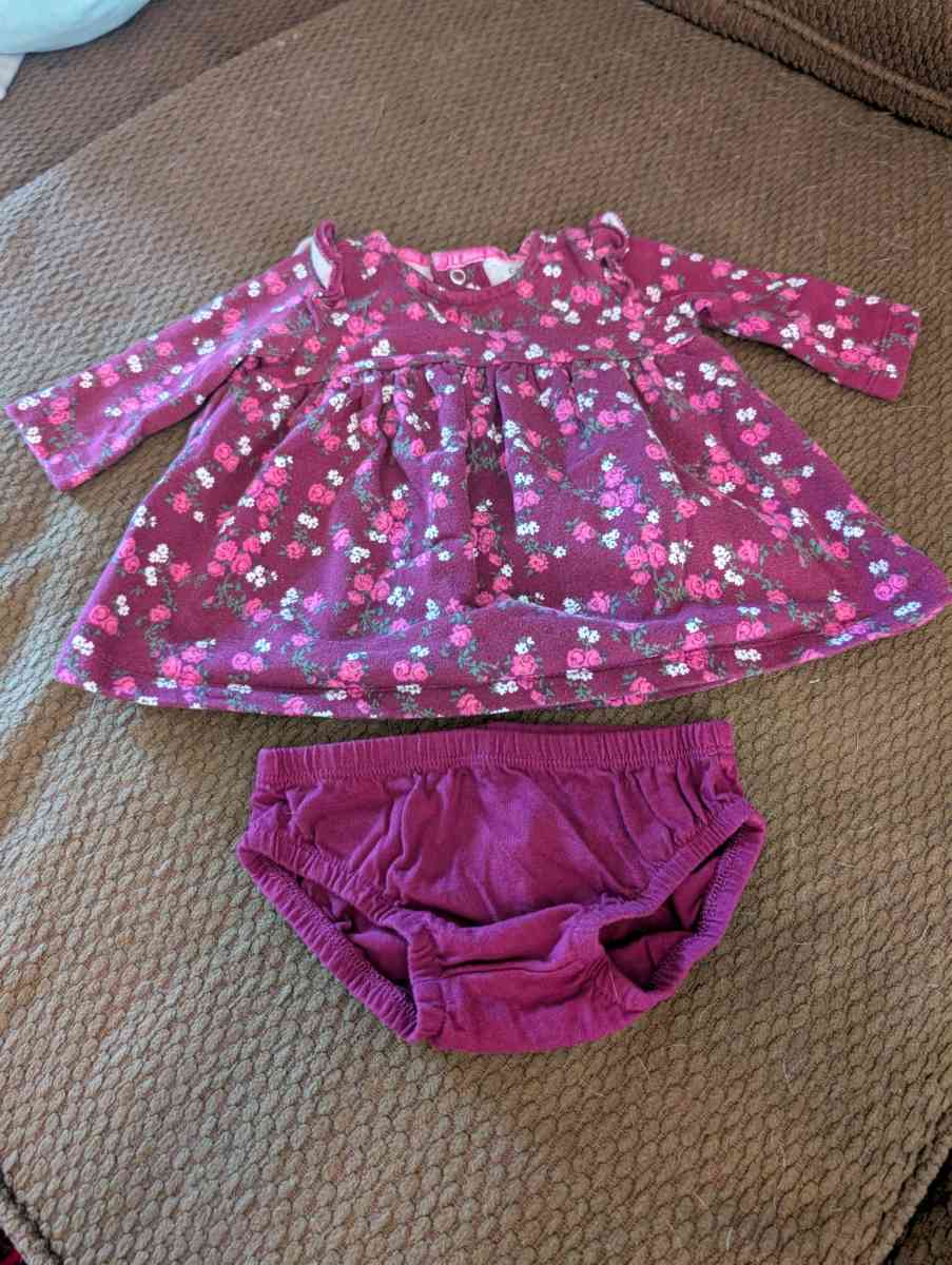 Purple baby dress