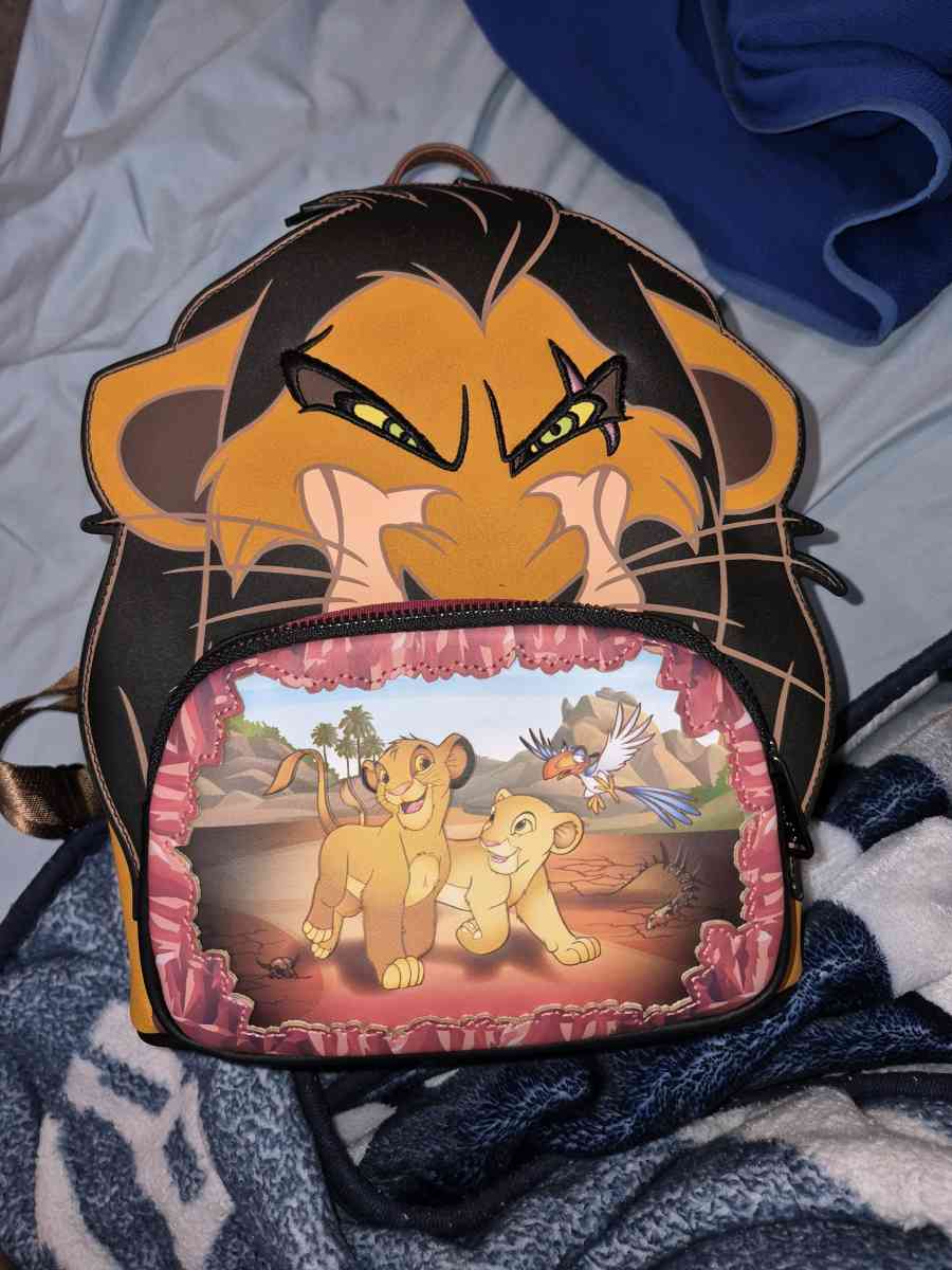 scar The Lion King loungefly backpack