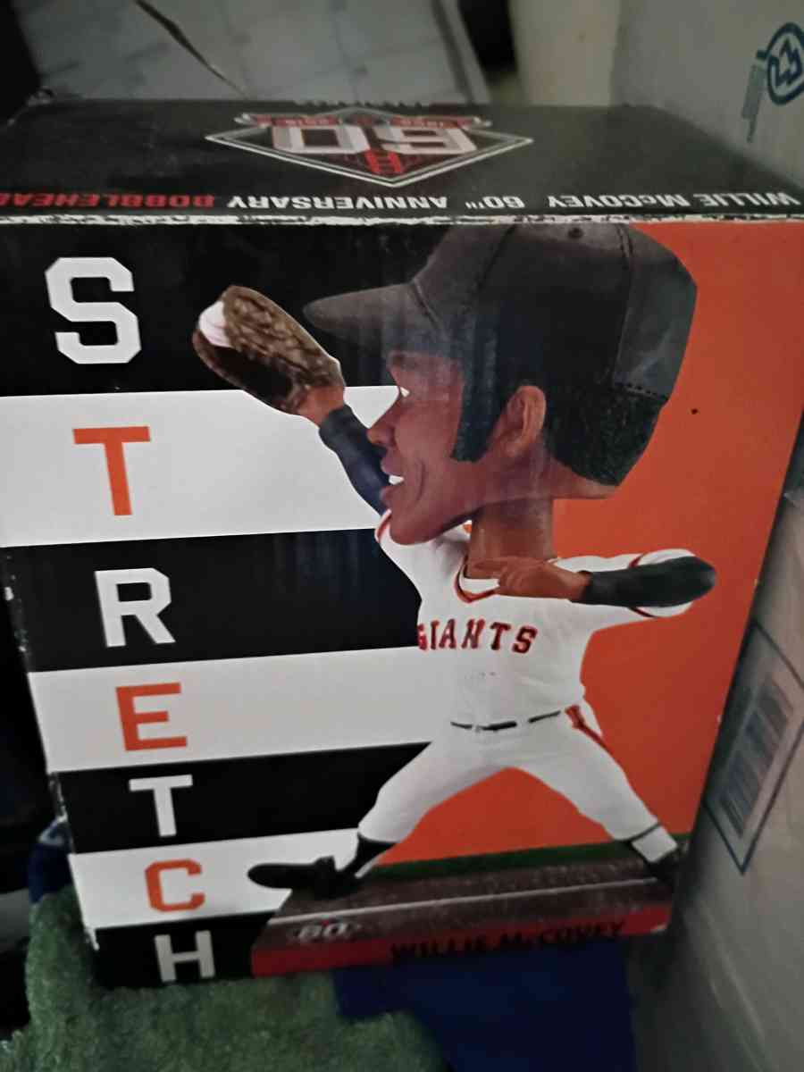 60th anniversary stretch Willie mccovey bobblehead
