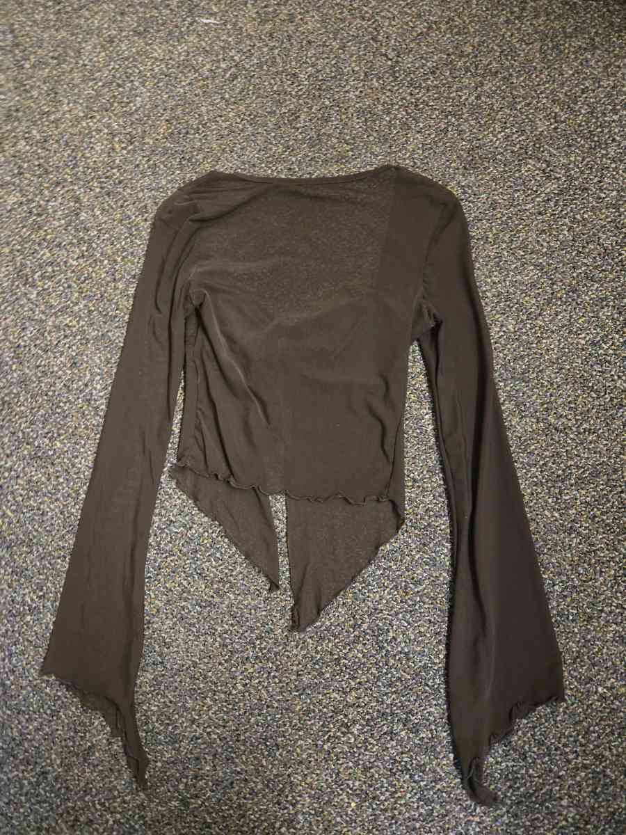 womens brown top