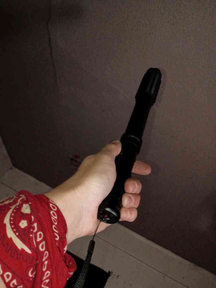 stun baton flashlight combo
