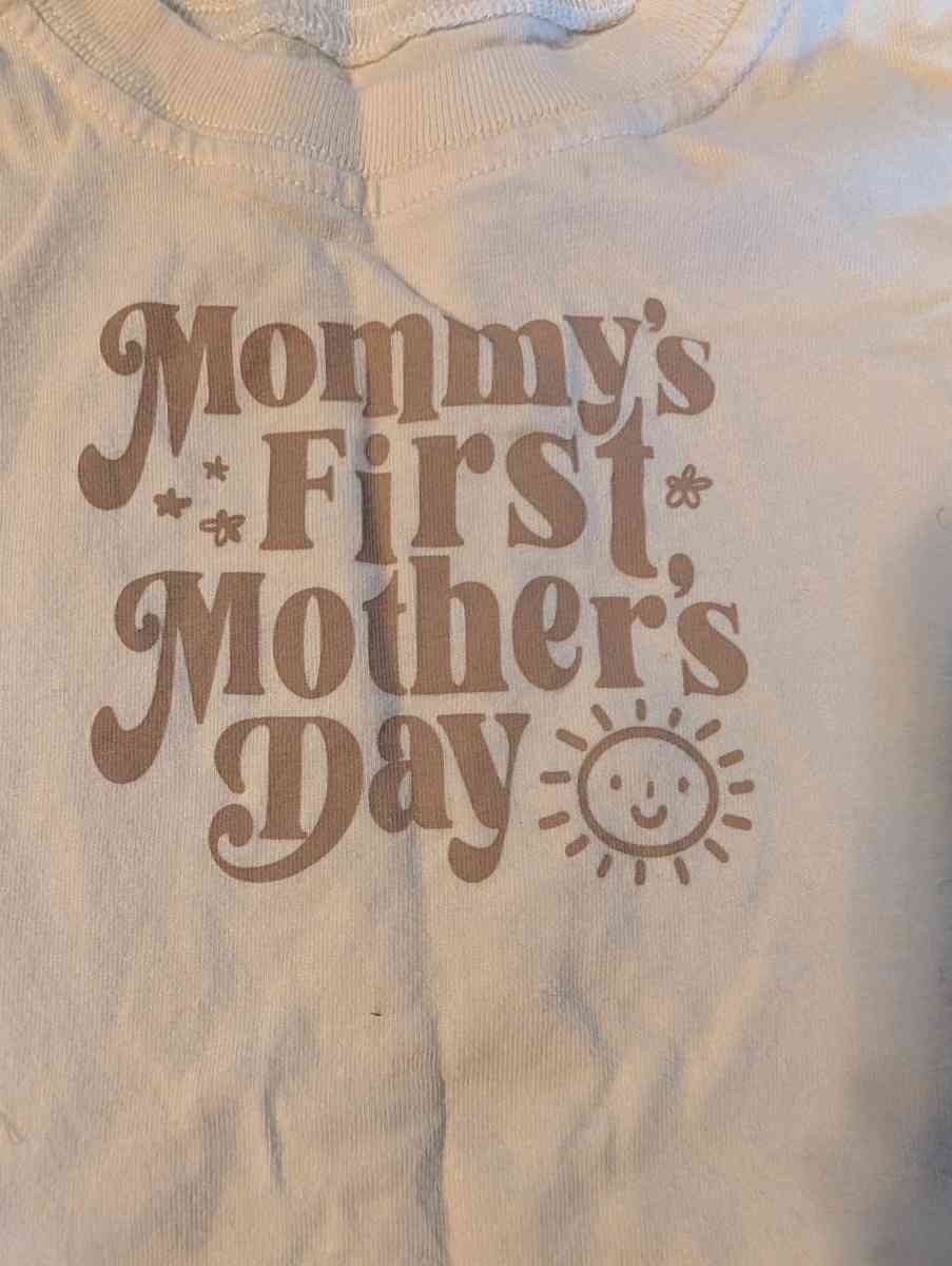 Mothers day onesie