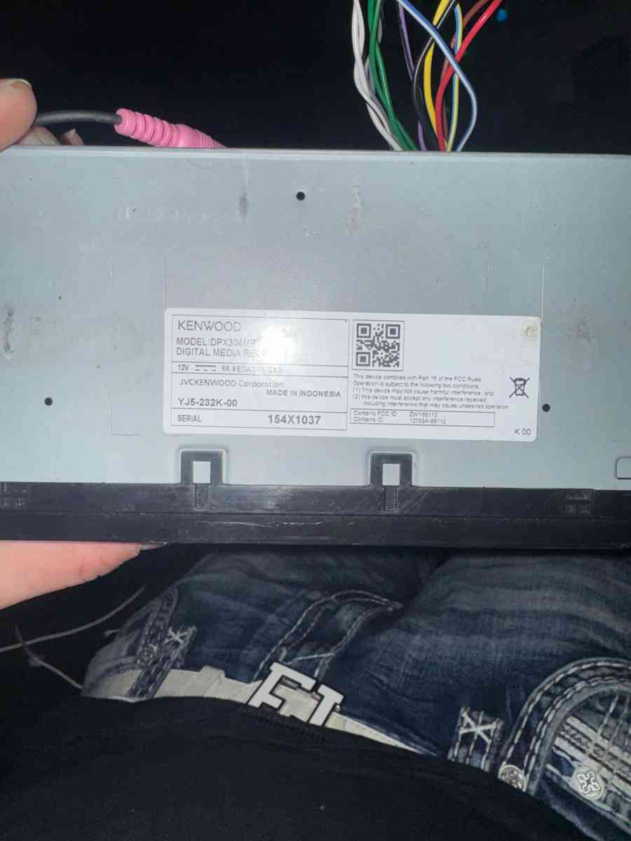 kenwood Bluetooth radio