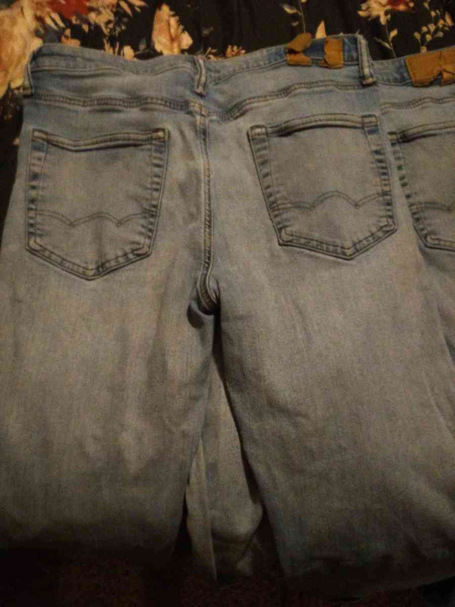 Three American Eagle Jeans Used