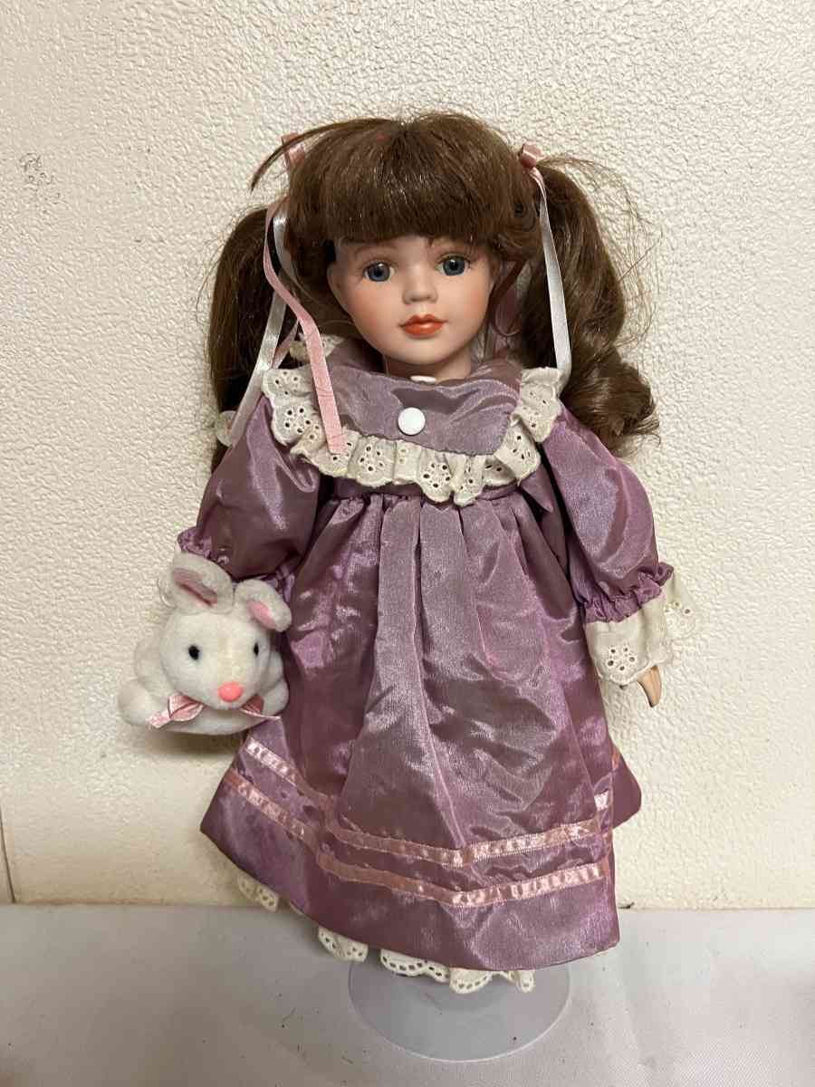 vintage porcelain doll