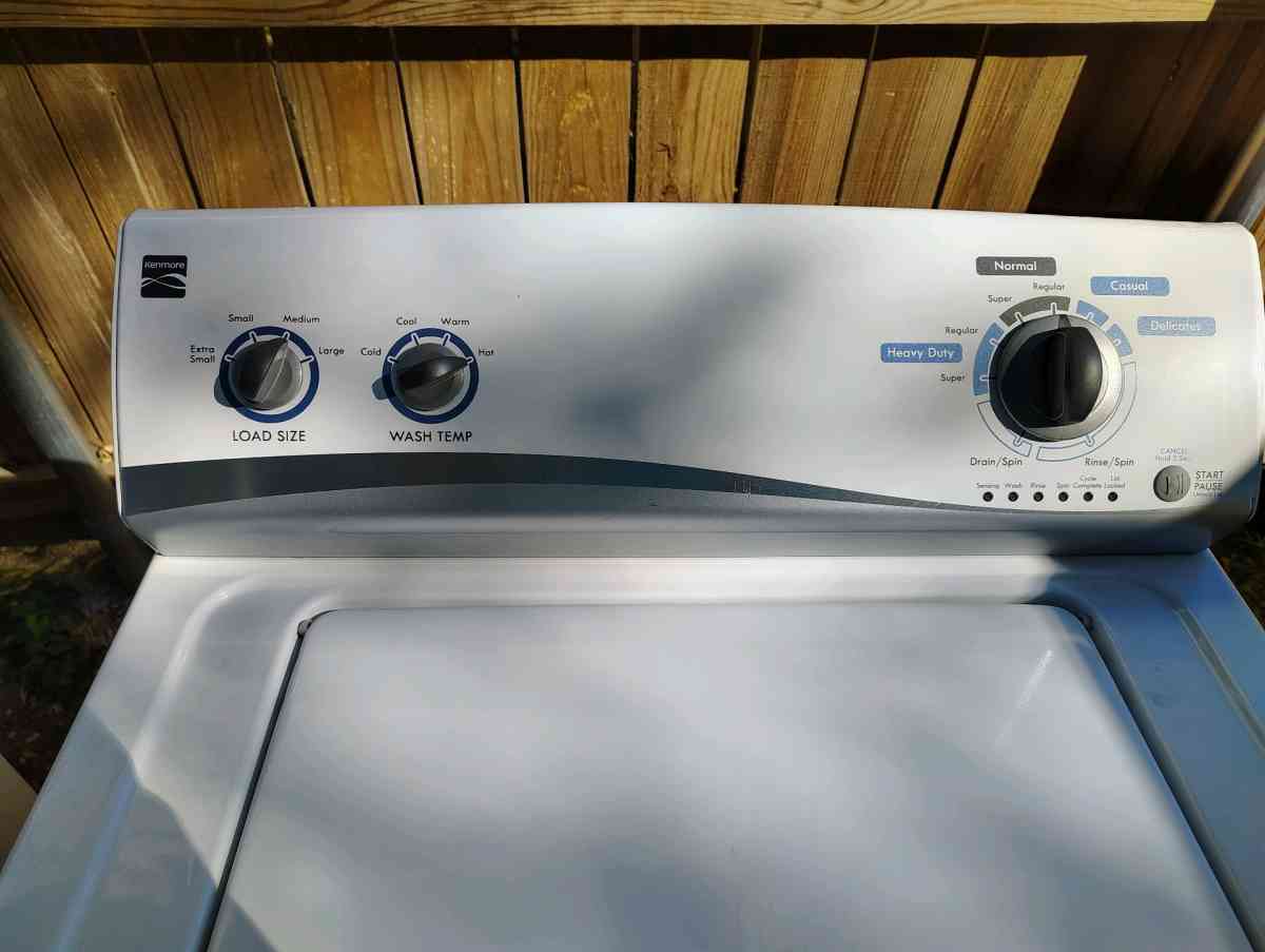 washer and dryer