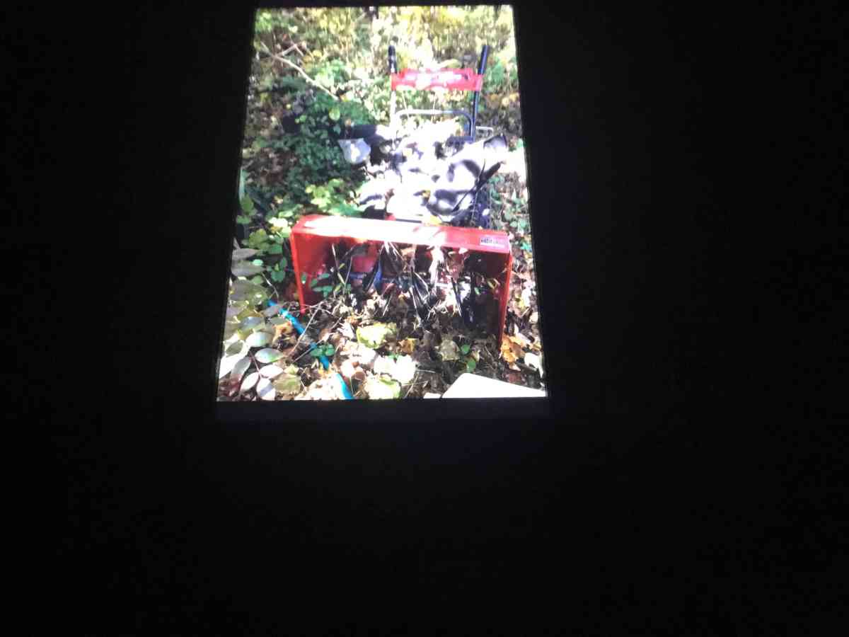 gas with electric start snow blower