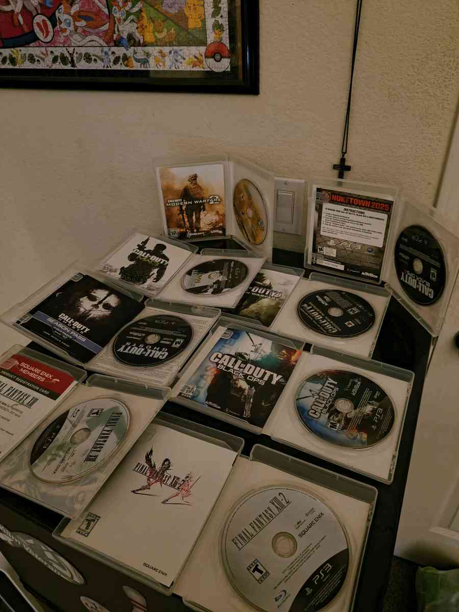 PS3 Call of Duty  Final Fantasy Bundle  Epic Deal