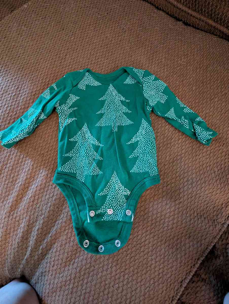 Onesie with trees