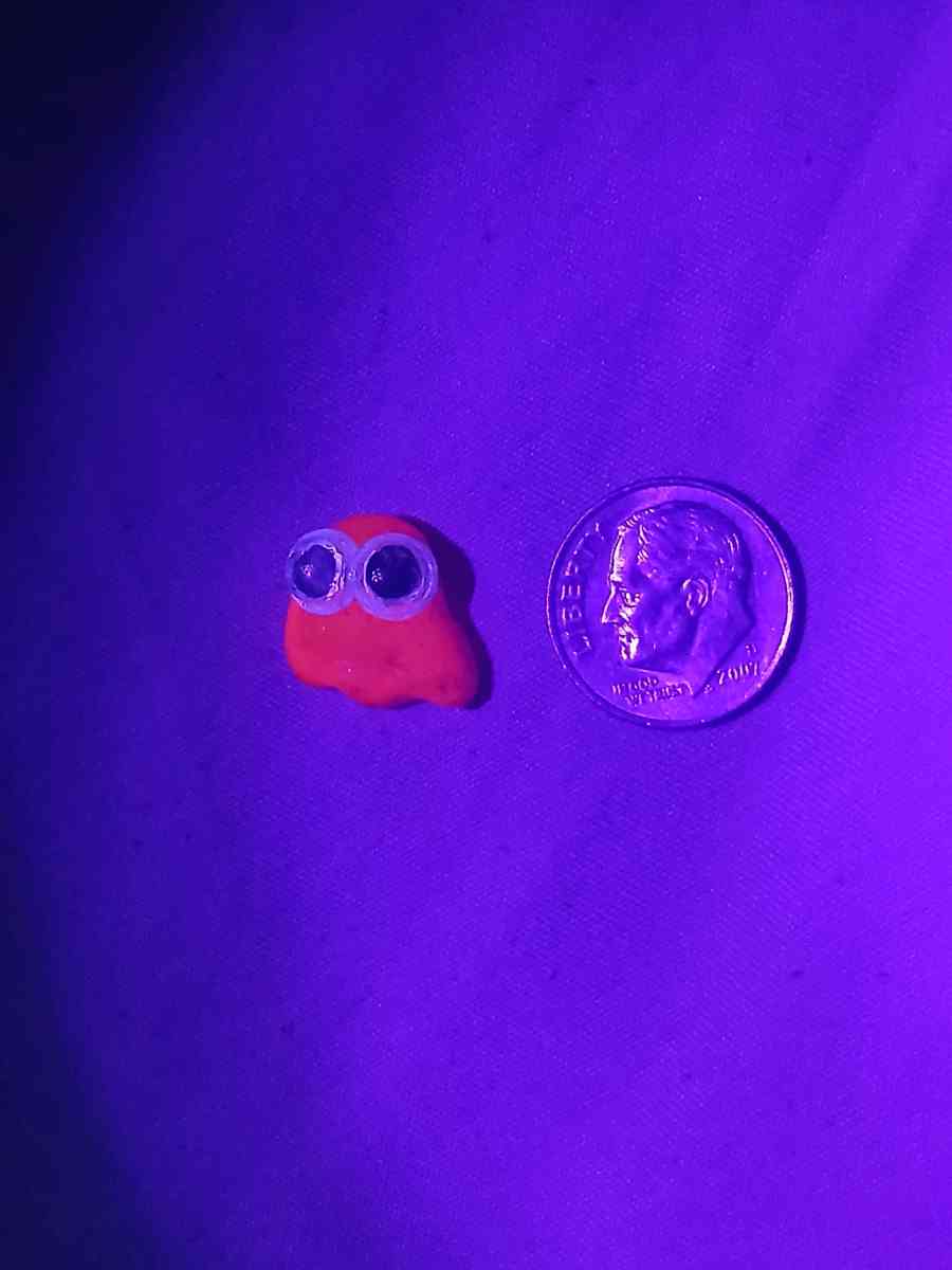 Handmade glow in the dark ghost