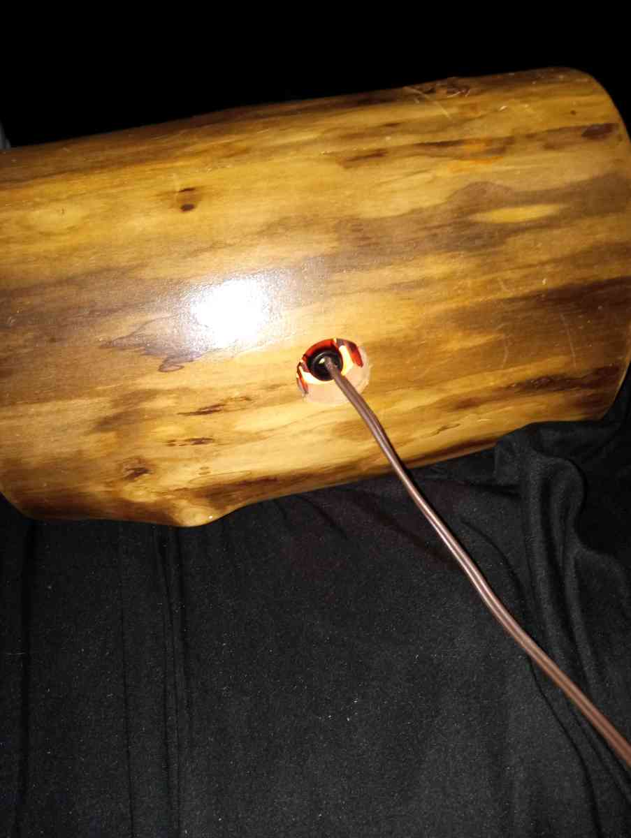 Aspen Wood Jewelry box with inner light