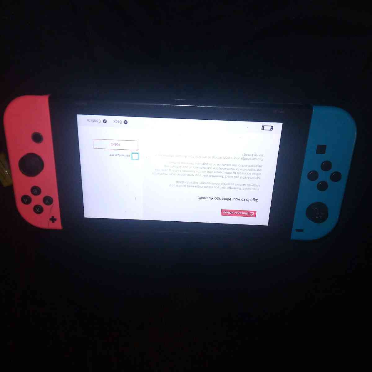 Nintendo switch with headphone