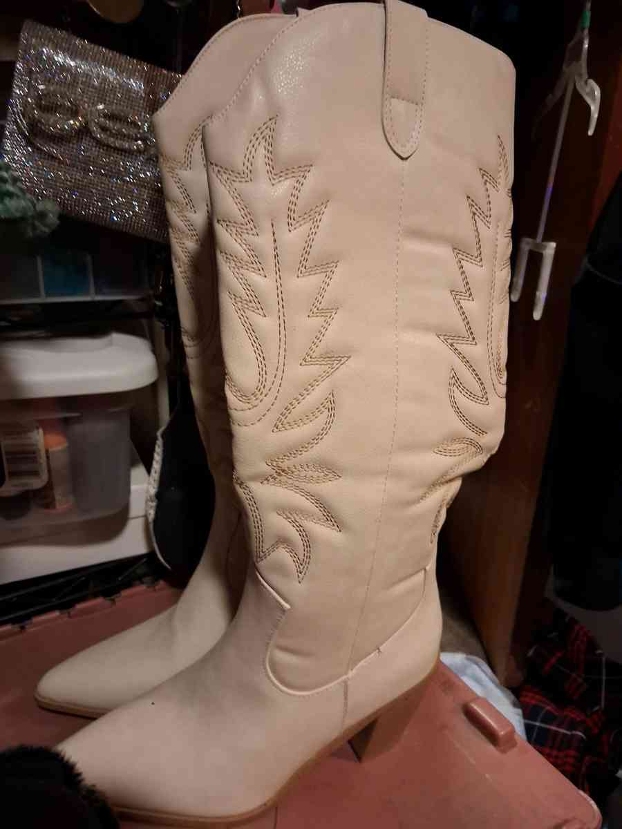 new cowgirl knee high boots
