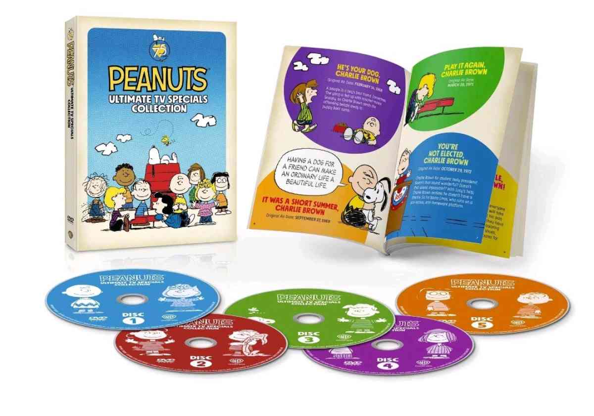 PEANUTS 75TH ANNIVERSARY Ultimate TV Specials Collection DVD