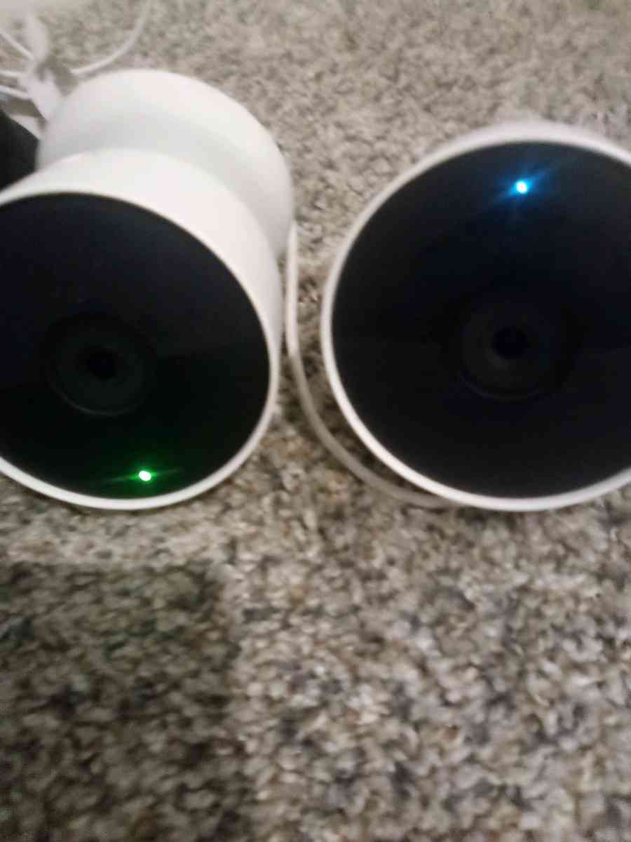 GOGGLE NEST 2ND GENERATION CAMERAS INDOOR OUTDOOR