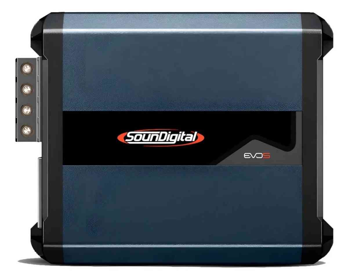 SounDigital 12004 EVO 5  1200W RMS Class D 4Channel Amplifie