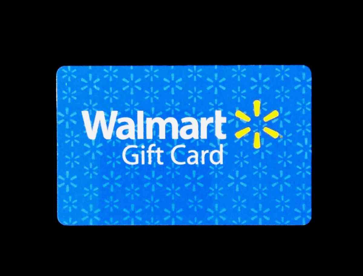 Walmart gift card